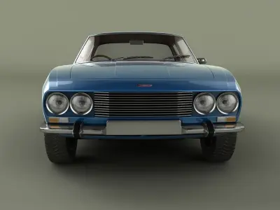 Jensen Interceptor 3D model