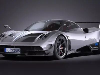 Pagani Huayra BC 2016 3D model