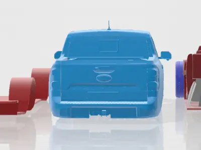 Maverick Lobo 2025 - Separate Parts for 3D Printing 3D print model