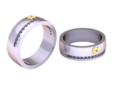 ROUND RING PANDANT 3D PRINTABLE MODAL  3D print model