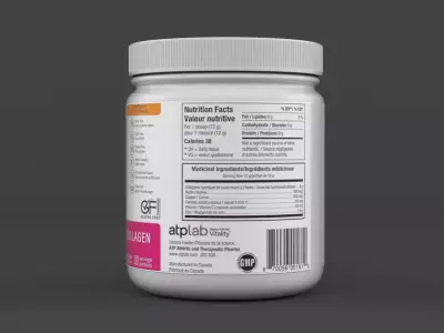 Protein Powder 3D model 29