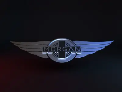 Morgen Logo 3D model