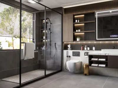 Bathroom 81 3D model