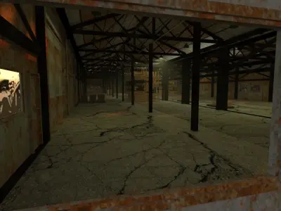 Abandoned Factory 3D model