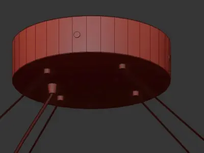 nuage pendant light  3D model