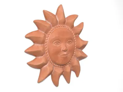 Terracotta Sunface 3D model
