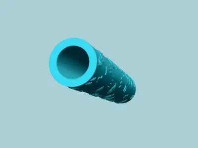 Texture Roll 66 Naruto Positive - Fondant Decoration Maker 3D print model