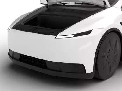 Tesla Model Y Standard 2026 HQ 3d model 3D model