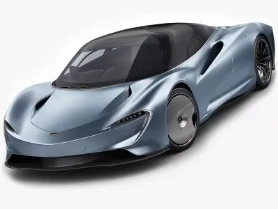 McLaren Speedtail 3D model
