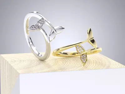 WEDDING RING MY046 3D print model