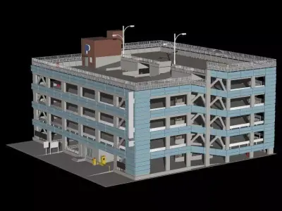 Multi-storey Car Park 3D model
