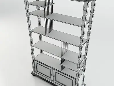 Bifacial Etagere Regina 3D model