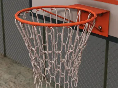 Basketball Court 3D model