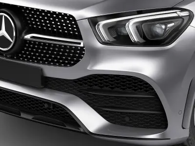 Mercedes GLE 2020 AMG line 3D model