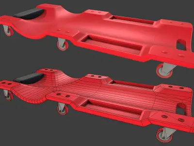Car Creeper Low-poly 3D model from CGTrader