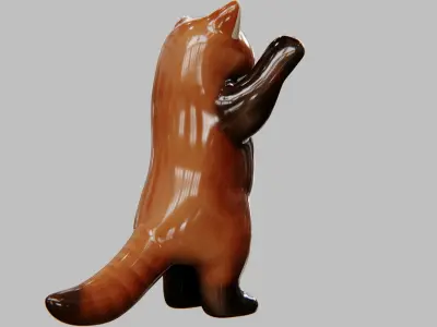 Red Panda 3D model buy