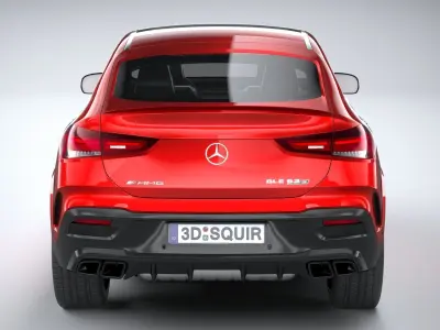 Mercedes-Benz GLE 63 AMG Coupe 2024 3D model