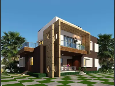 house design for your dream 3D model