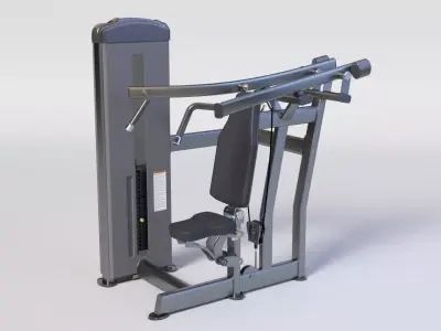 FUSE XL SHOULDER PRESS Low-poly 3D model