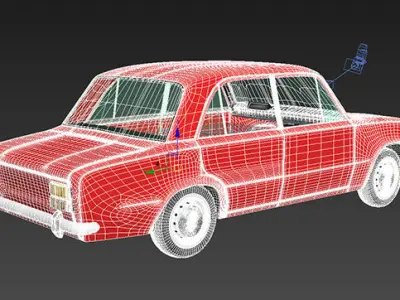 Murat 124 - Fiat 124 3D model
