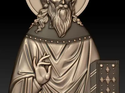Saint Rafael 3d model 3D model