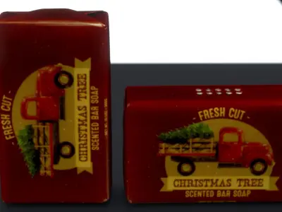 CHRISTMAS TREE SOAP 2024 3D model