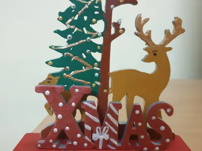 CHRISTMAS GIFT 3D PRINTED 3D print model