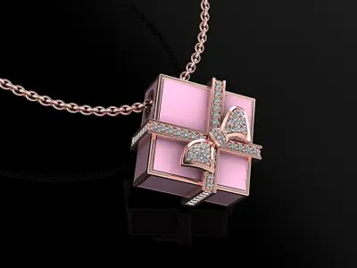 Gift Pendant 3D print model