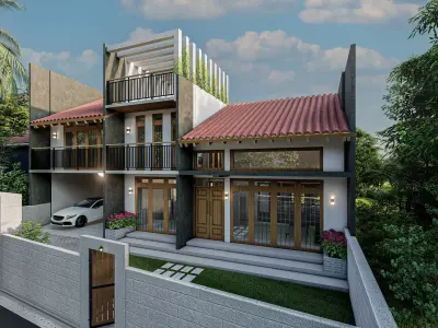 Sri Lankan house  3D model