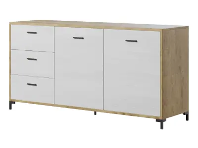 Cleveland 1 Wood Cabinet 3D model