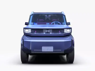 Dacia Hipster Concept 2026 Low-poly 3D model