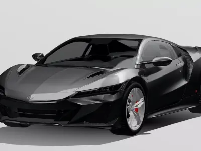 Acura NSX Type S 2022 3D model 3D model