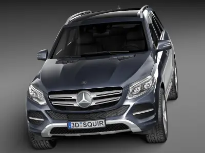Mercedes-Benz GLE 2016 3D model