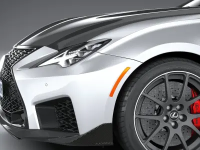 Lexus RC-F Track Edition 2020 3D model