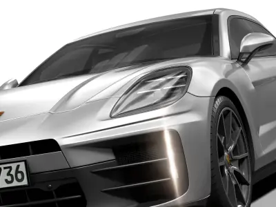 Porsch Panamera 4 2024 3D model