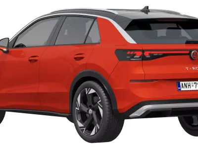 Volkswagen T-Roc 2026 3D model