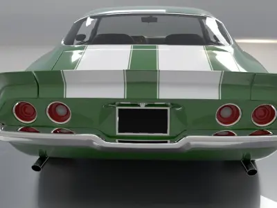 Chevrolet Camaro RS 1970 3D model