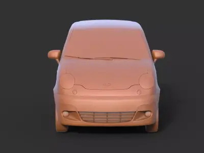 Daewoo Matiz 3D print model