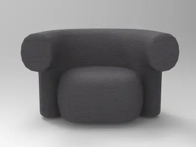 Lopr Lounge Chair Low-poly 3D model