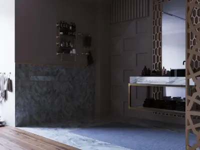 Interior - Bathroom - 240523 3D model