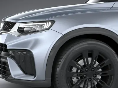 Geely Tugella 2024 3D model