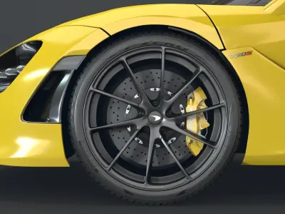 Mcralen 720S 2018 3D model