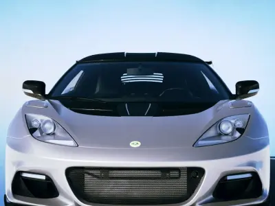 Lotus Evora GT430 2018 Low-poly 3D model