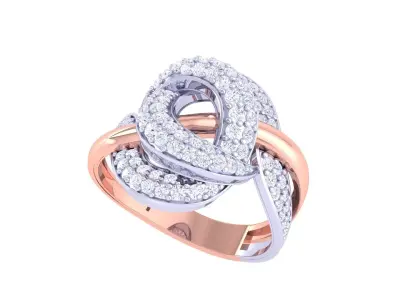 DIAMOND RING 3D print model 19