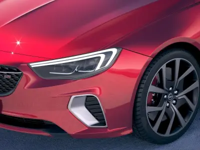 Buick Regal GS 2018 3D model