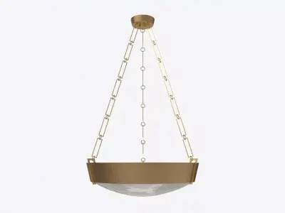 Dish Pendant Baker Murano 3D model