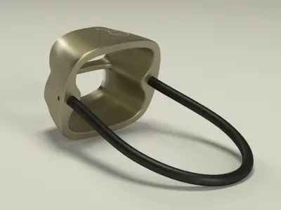 Climbing tubular device 3D model