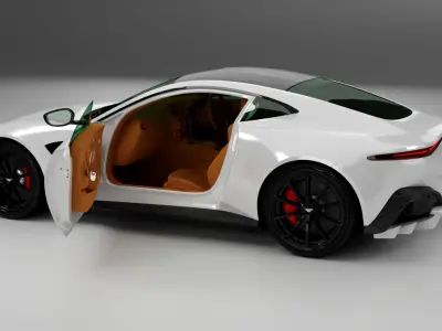 Aston Martin Vantage 3D model