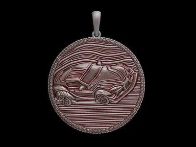 Swift Car Pendant 3D print model