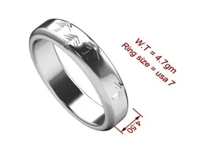 Band Ring Free 3D print model